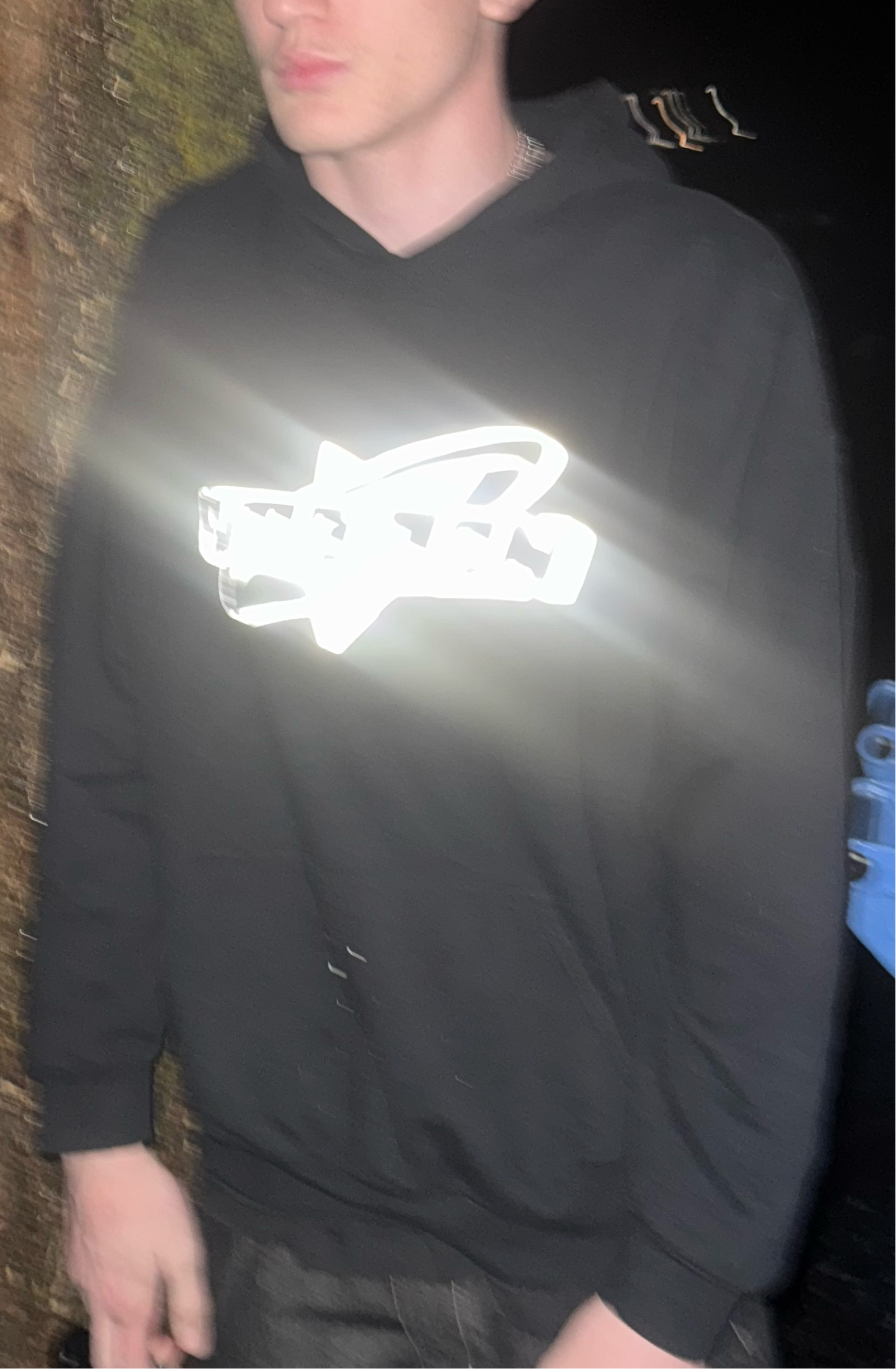 Heavy hoodie reflective